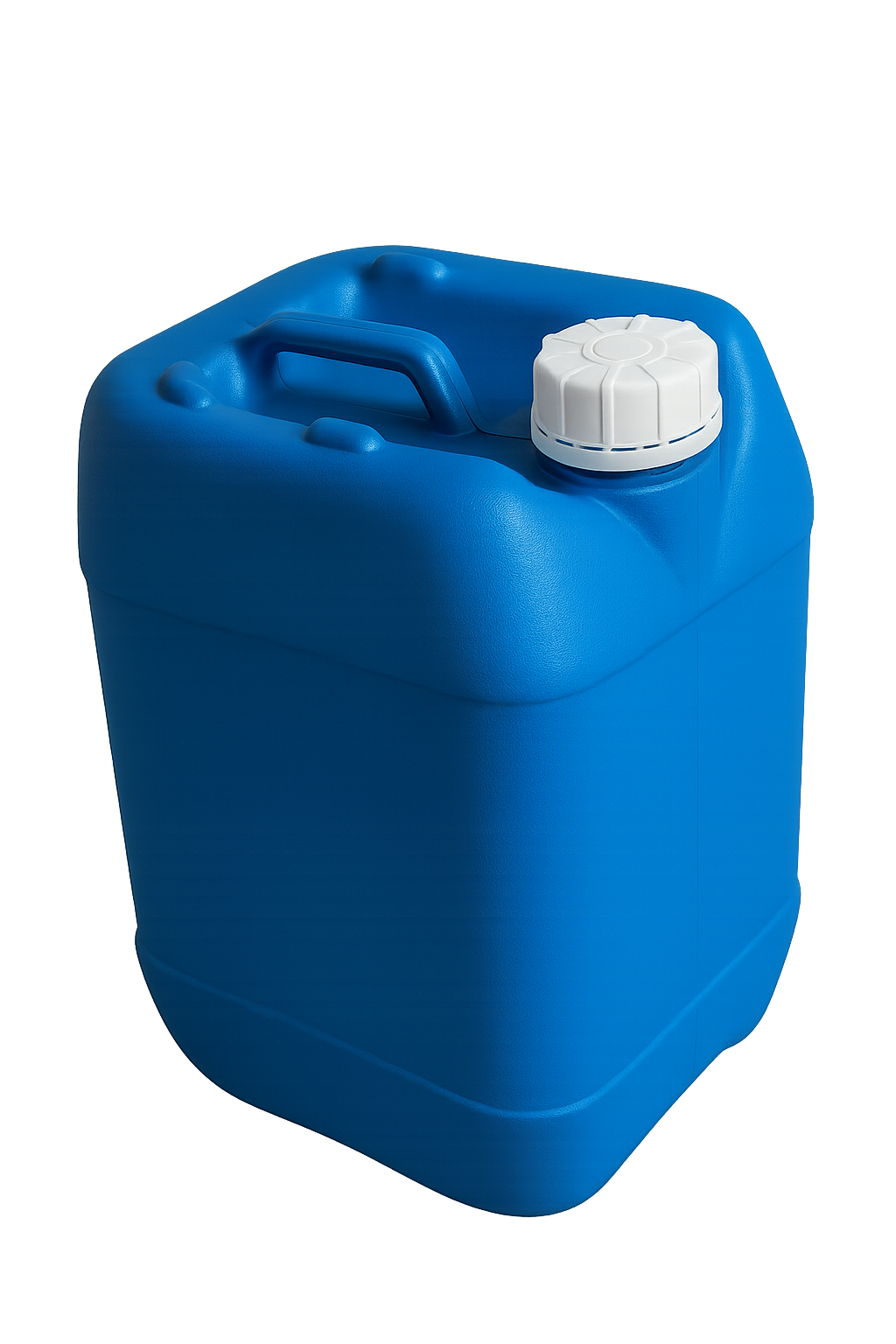BIDÓN AZUL 30L FORMA RECTANGULAR CAÑA ALTA