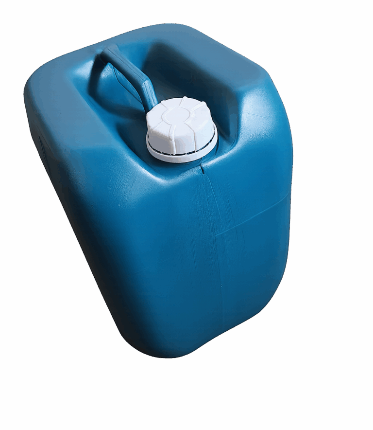 BIDÓN AZUL 30L FORMA RECTANGULAR CAÑA BAJA